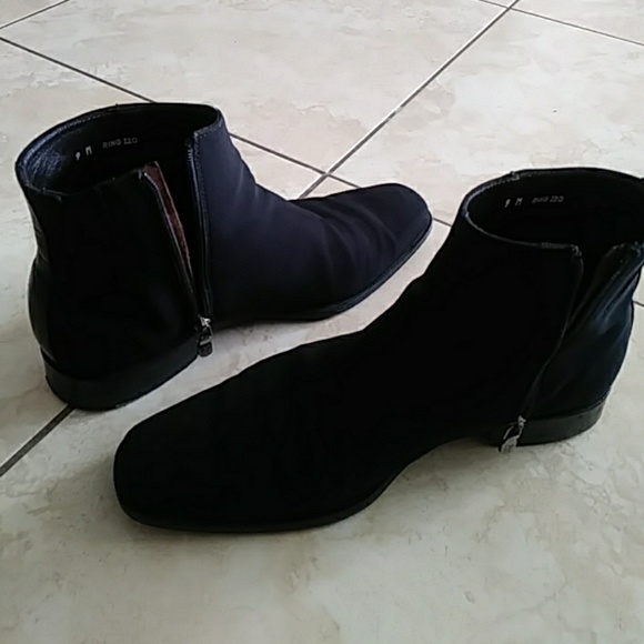 Donald J Pliner Suede leather boots main image 4